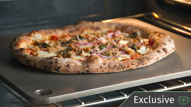 NerdChef Steel Pizza Stones | $72-$99 | Amazon | 10% off with code BAKEMODO